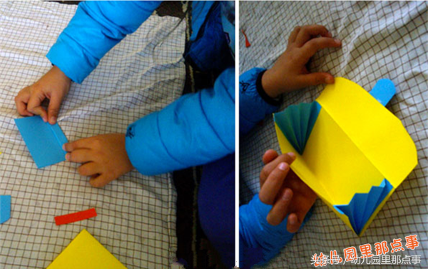幼儿园创意折纸手工DIY之自制钱包