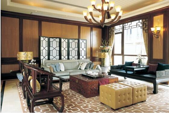 儒雅的中式客厅是怎么炼成的？
