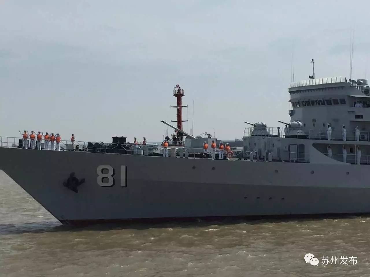 酷！“中国军校第一舰”登陆苏州！小鱼带你上舰看实景