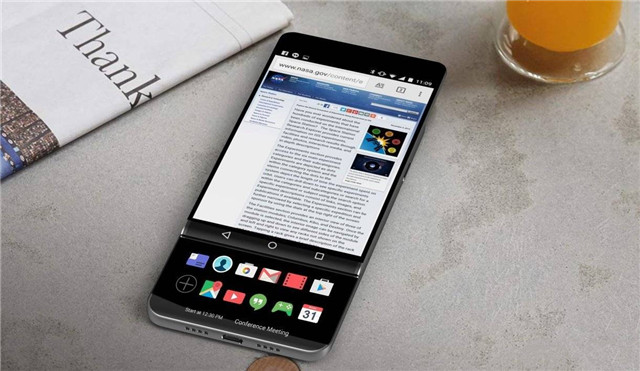LG新手机选用滑盖双屏幕设计方案，一块全面屏手机压根考虑不上我！