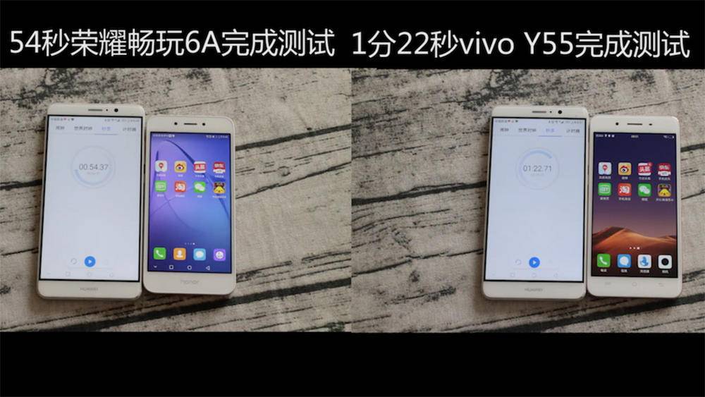 同是千元手机，荣耀畅玩6A与vivo Y55谁更顺畅？