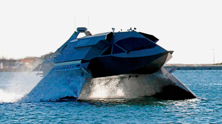 美军早已不限于“濒海战斗舰”：新产品外形太科幻，根本看不懂