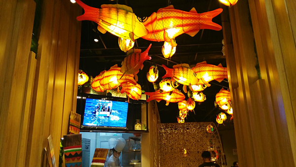 船歌鱼水饺      海鲜的盛宴