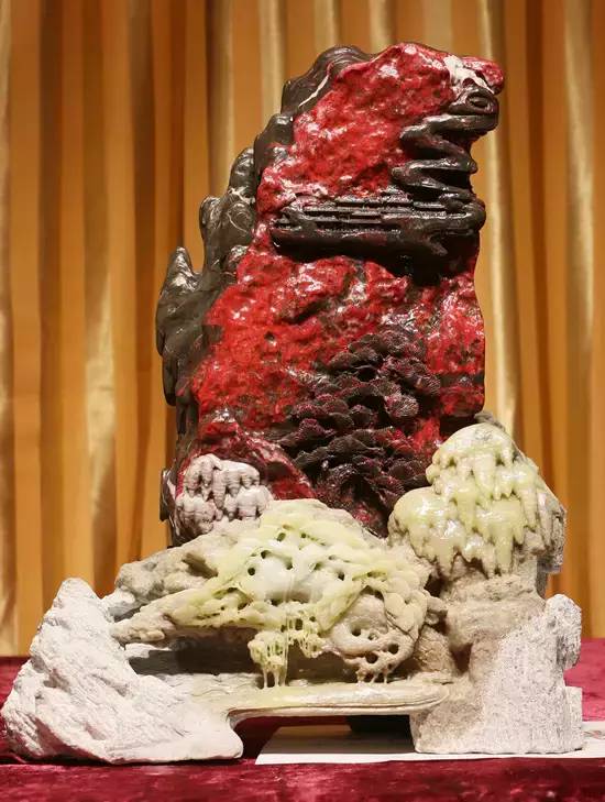 多彩贵州 | 哇噻！风筝节将有40件朱砂奇石在万山开槌拍卖！