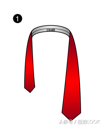 打领带的方法图解详细，男士打领带的方法图解教程