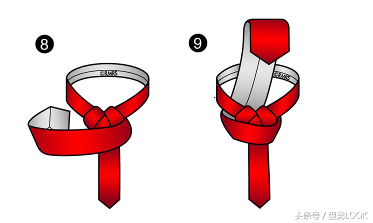 打领带的方法图解详细，男士打领带的方法图解教程