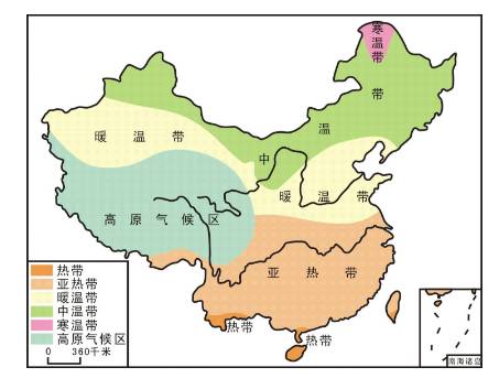 中國氣候分區一覽表寒溫帶劃分標準範圍有多大