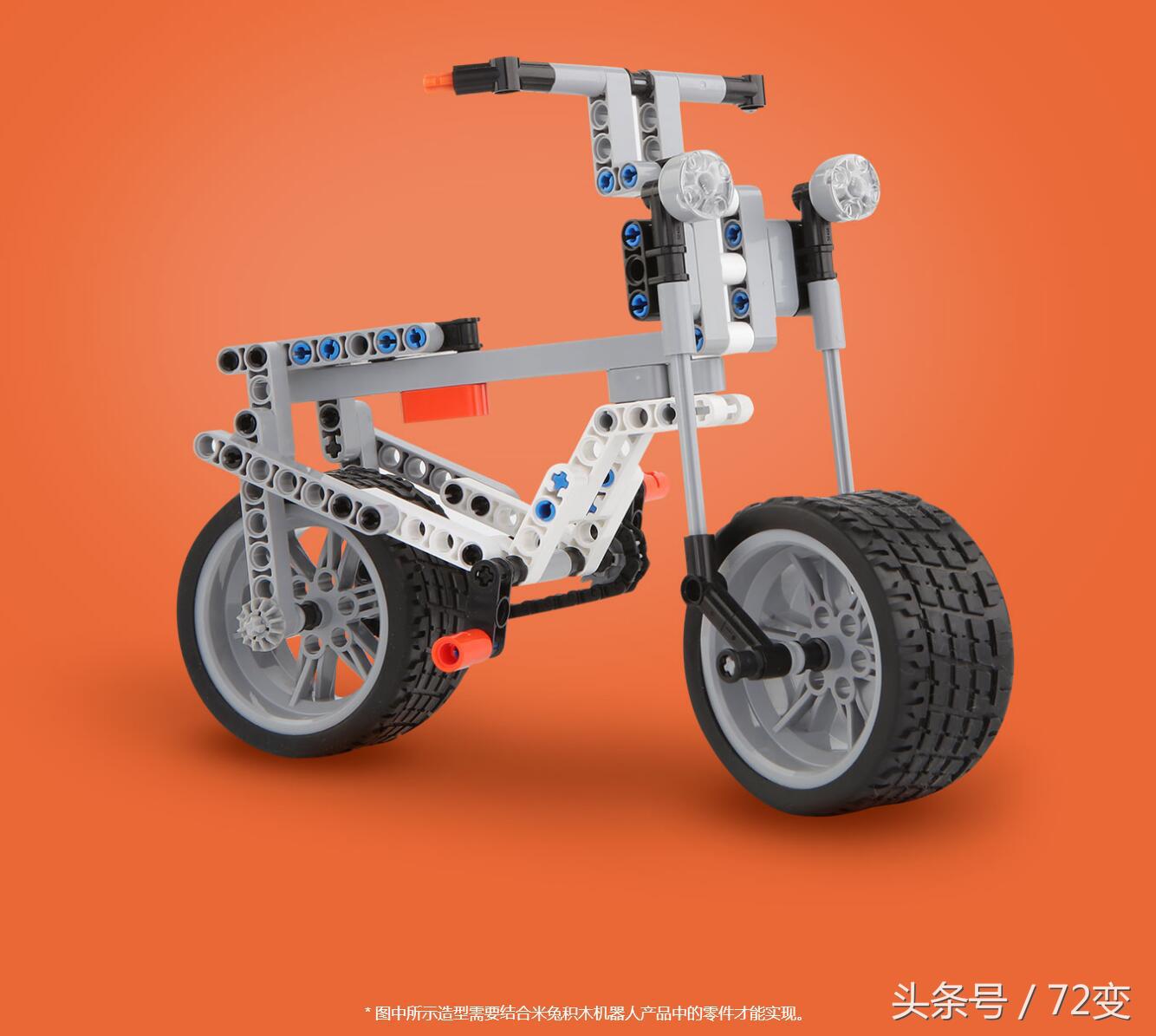 小米米兔积木机器人新产品发布！1086块零件塑成的“链轨机甲战车”