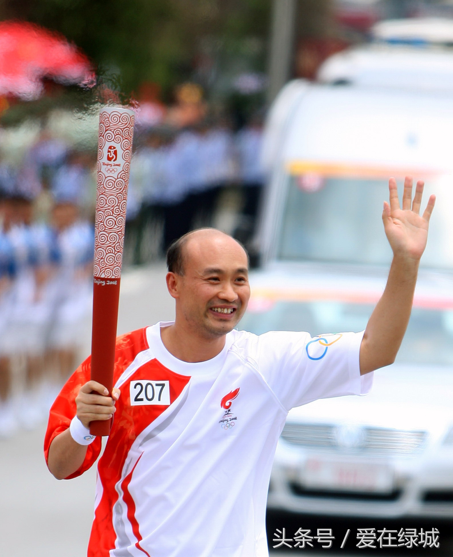 奥运会圣火多久到南宁(2008年广西最激动的一刻奥运火炬在广西传递)