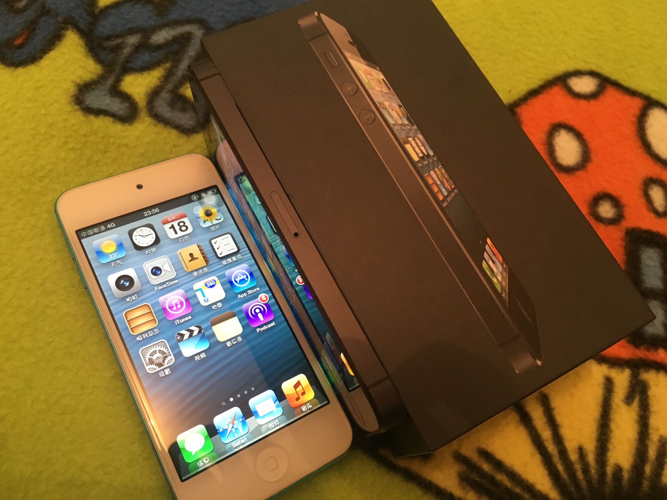 淘寶閑魚之99新二手iPod touch5，iOS6