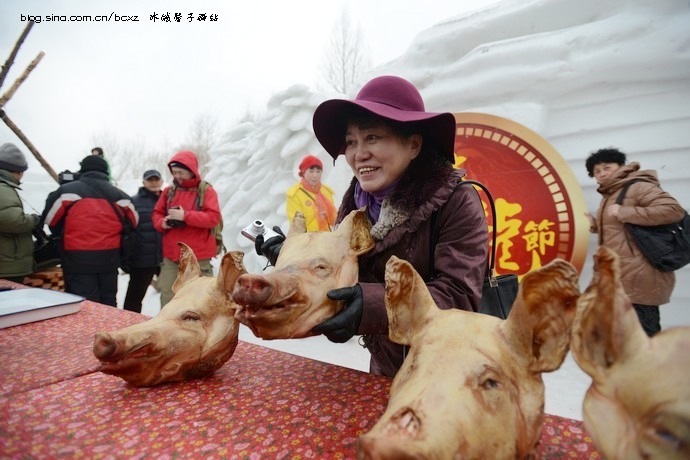 哈尔滨怎么过二月二：大锅炖猪头 ，“百豆宴”祈丰收