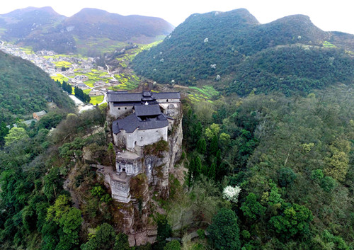 天龙屯堡天台山图片图片