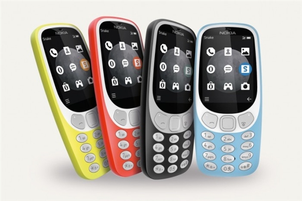 Nokia3310 3G复刻公布：市场价540元