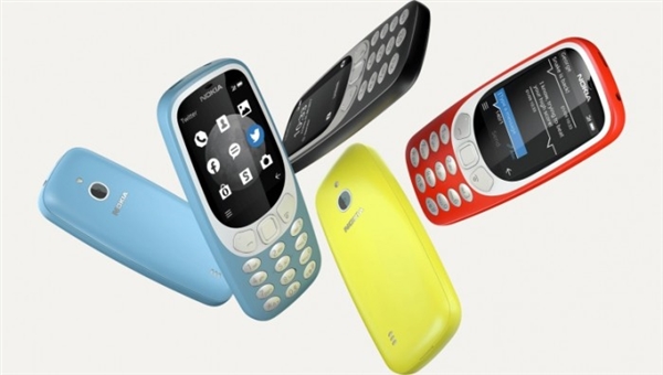 Nokia3310 3G复刻公布：市场价540元