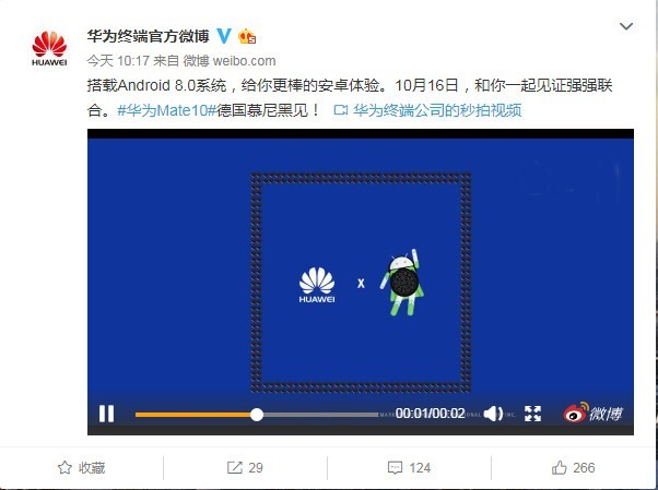 就长那样没跑了 华为公司Mate 10高清图