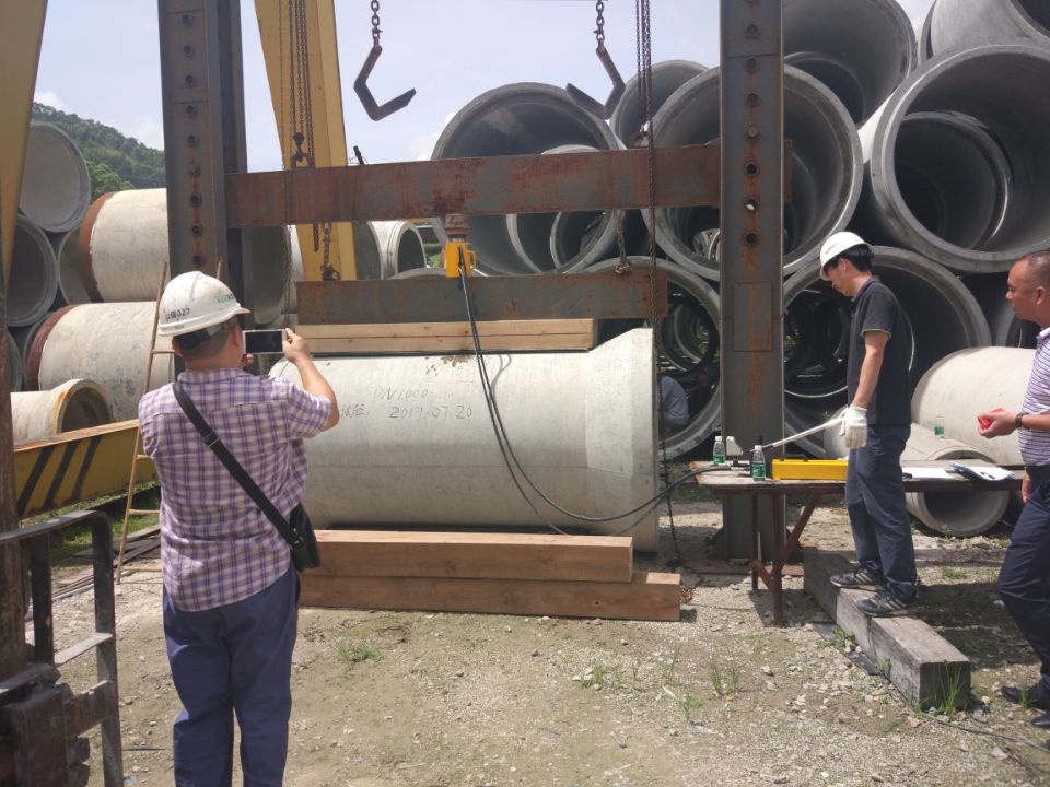 II级钢筋混凝土排水管外压荷载试验方法
