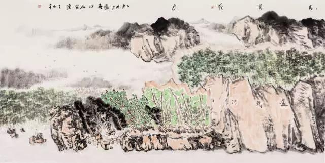 全国最具收藏价值的山水画家王跃奎“落户”张坝艺术区