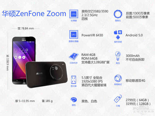 asus鹰眼侠ZenFone Zoom分析:纤薄3X光变?