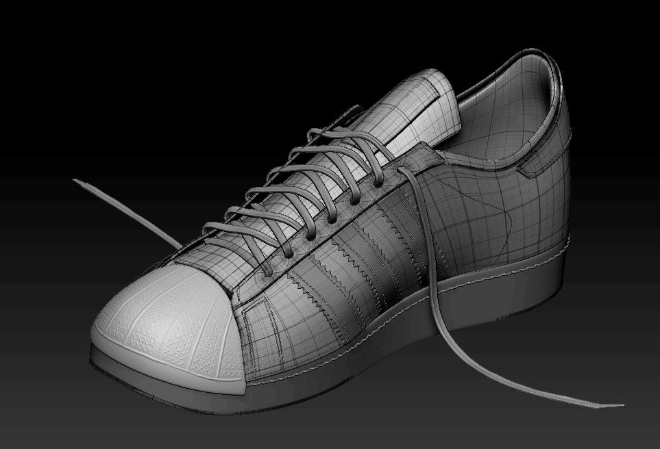 ADIDAS鞋子教程-基础建模