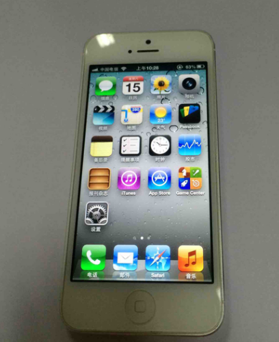 400元買iPhone5，感受流暢度都很好！有一點(diǎn)很遺憾！