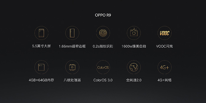OPPO R9/R9 Plus宣布公布：市场价2799元/3299元