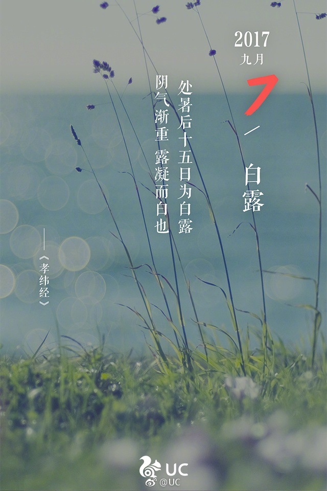九月白露降，众多品牌用海报借势露身！