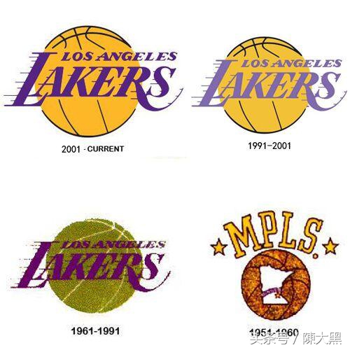 nba为什么是红白蓝(NBA球队的队标演变史，有一支球队竟然50年没变！)