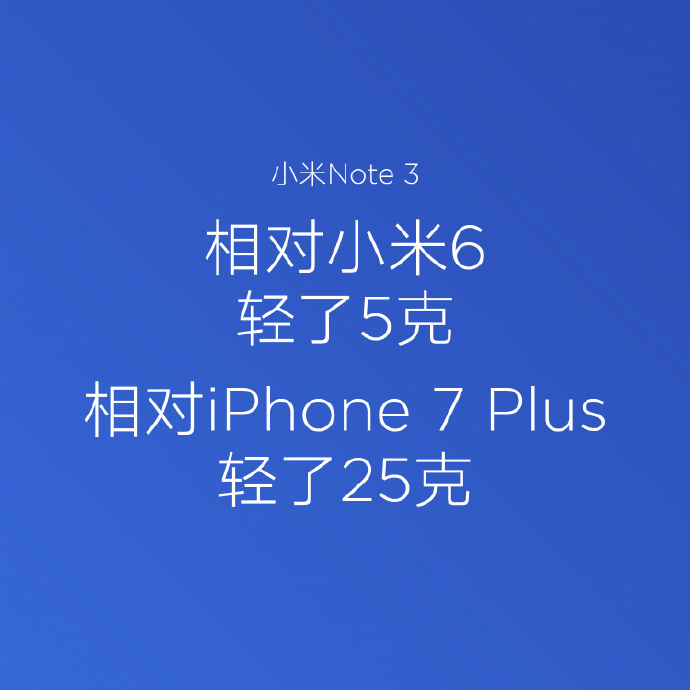 小米手机Note 3宣布公布：我国先发人脸识别，市场价2499！