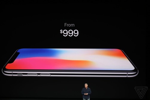 苹果iPhone X宣布公布 市场价8388元起