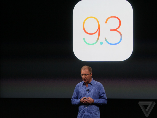 iOS 9.3最新版本公布：有一个新作用倒是挺好用的