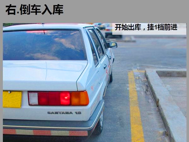 超强倒车入库技巧！完整图片解说