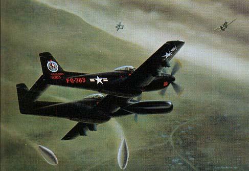 F82战机：飞机中的连体儿
