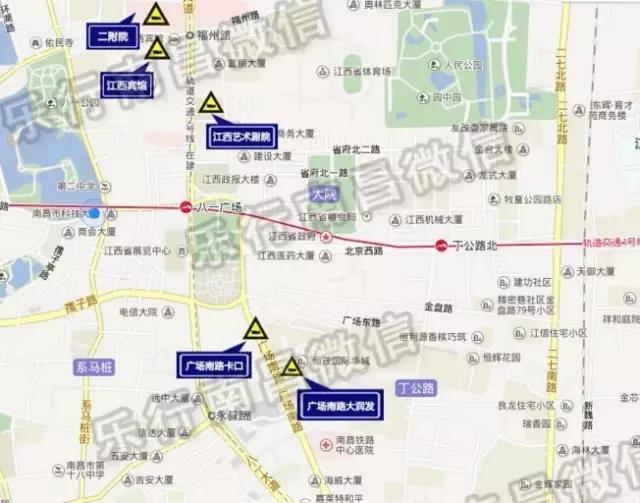 温馨提示：南昌最新最全乱停抓拍的道路和区域汇总