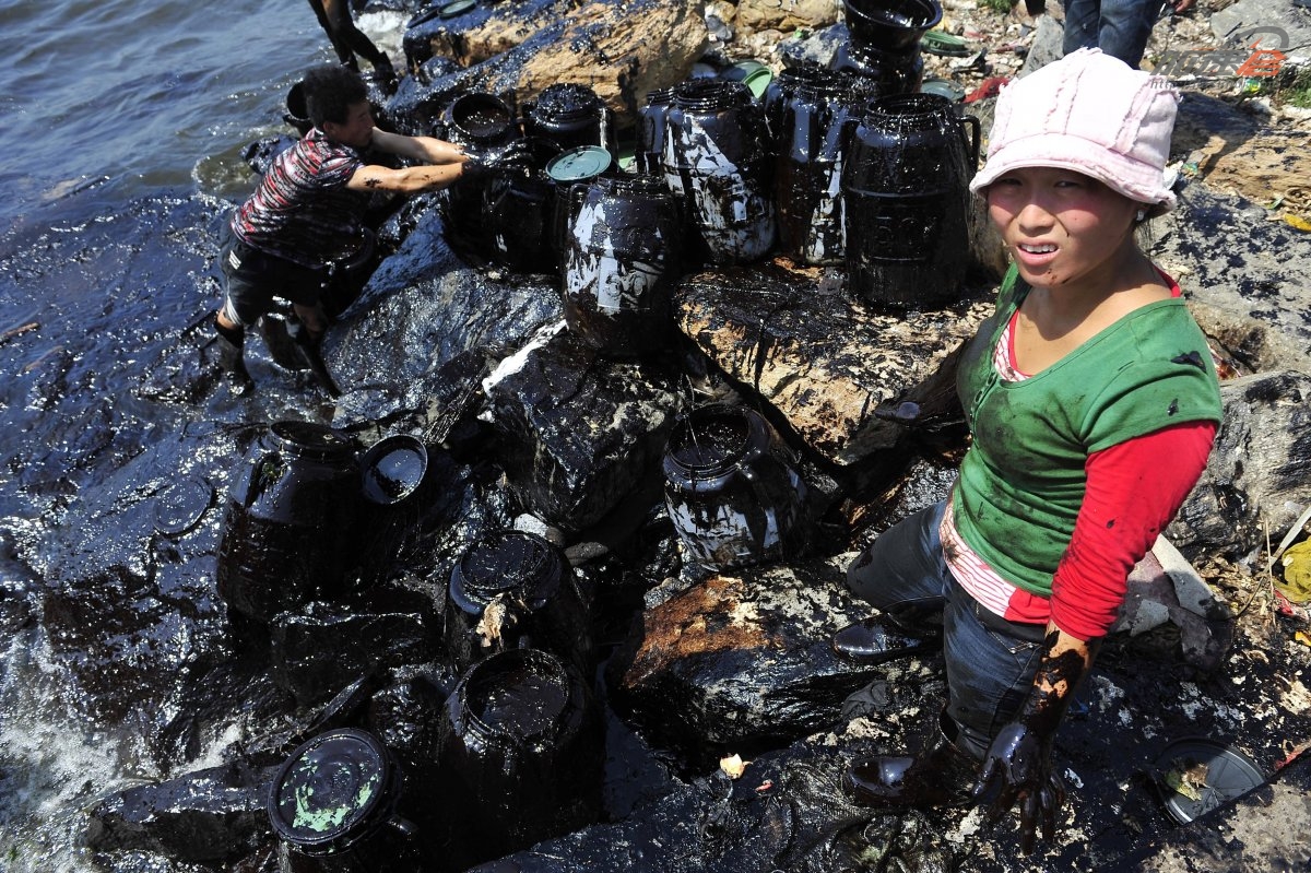 中国水污染有多严重看看这些图片
