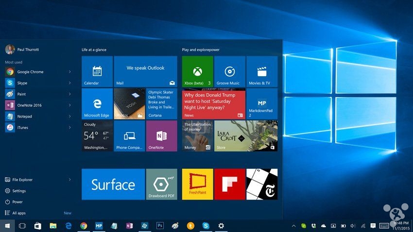 Windows 10中国定制版首个版本完成