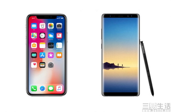 都是机皇谁更强？iPhone X对比三星Note8规格、功能、售价全解析