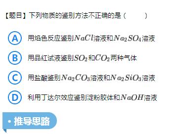 高中化学：揭秘常见物质的检验