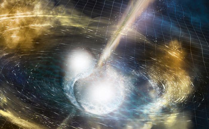 在引力波和光中观测到的第一个宇宙事件