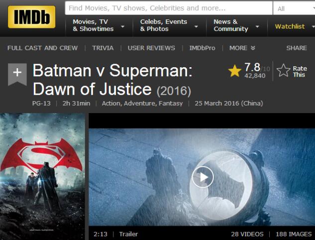 《蝙蝠侠大战超人》：这是一部无视乃至敌视非美漫粉丝的电影