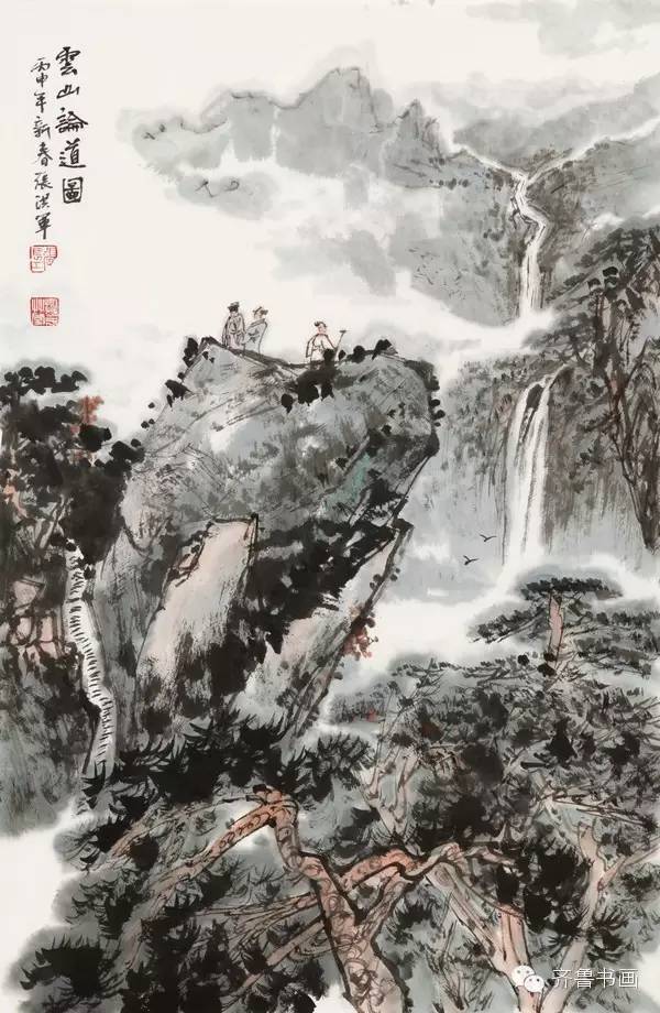 张洪军和他的中国传统水墨山水画
