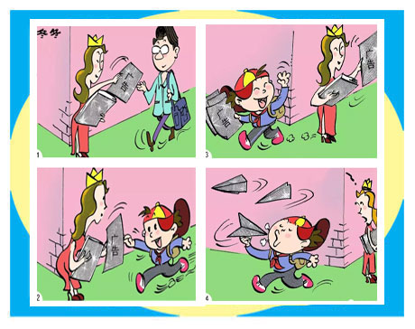 天天漫画网:漫画家胡军《儿童漫画伴随你永远》