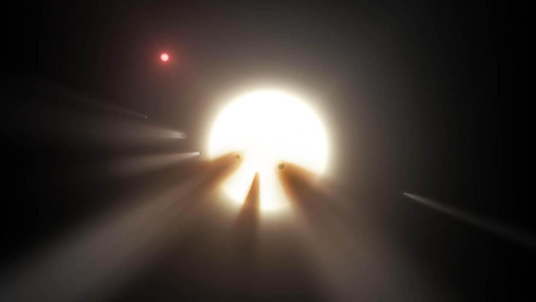天文学家发现彗星在800光年外的恒星上运行