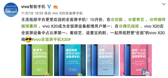 真实的本年度全面屏手机管理者——全方位数据信息讲解vivo X20