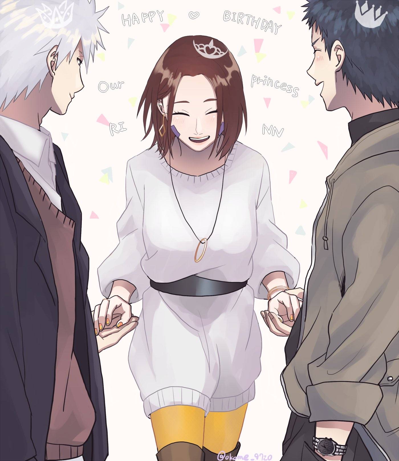 《火影忍者》生日贺图——野原琳生日快乐