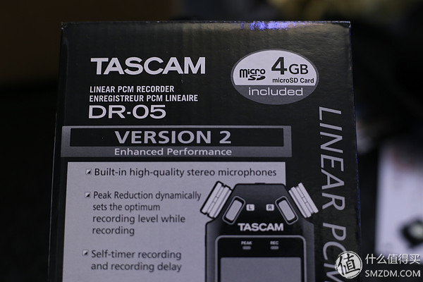 TASCAM DR-05 专业录音笔开箱及重要功能使用心得