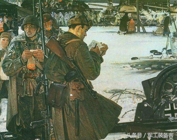 二战的硝烟述说苏联卫国战争时期经典油画鉴赏