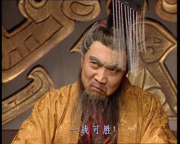 老版三国演义里的神表情，唐国强老师才是表情帝！