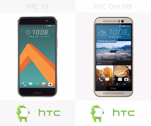 都有那些升级？HTC 10/M9规格参数对比