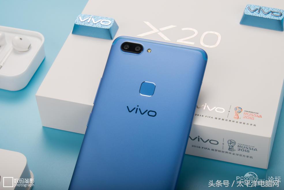 vivo X20图赏：vivo蓝清爽的美