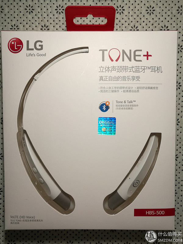 LG HBS-500 蓝牙颈带式耳机 开箱（兼谈LG G5的简单体验）